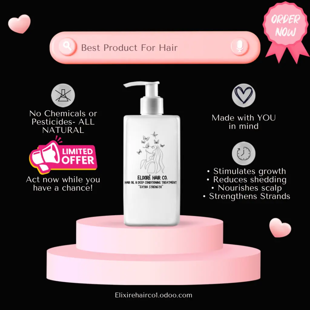 Pink Modern Shampoo Product Display Search Bar Instagram Post.webp